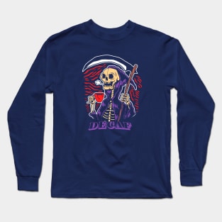 Death before decaf Long Sleeve T-Shirt